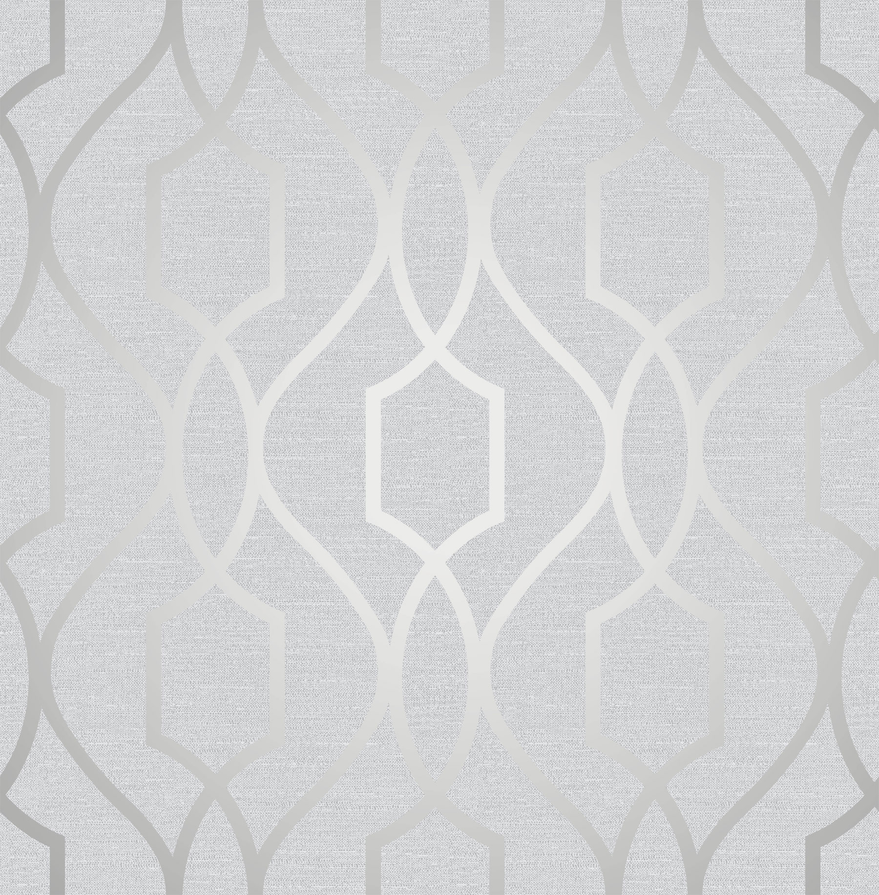 Geometric Wallpaper Metallic Shiny Silver Stone Apex 3d Modern