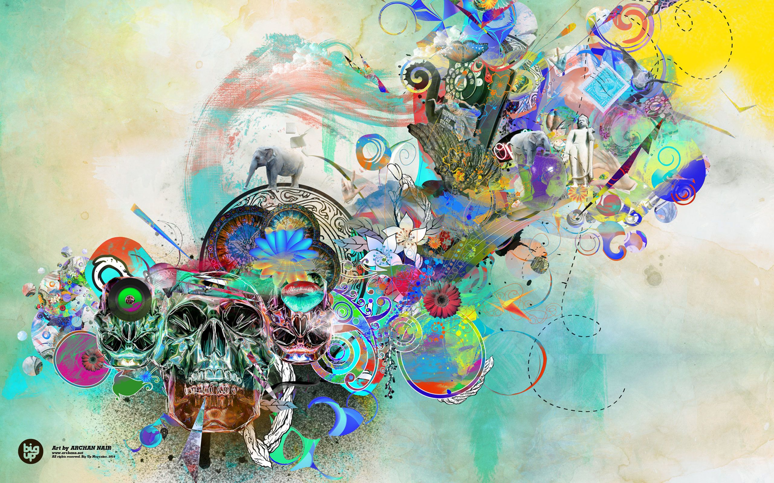 Abstract Art Wallpaper On