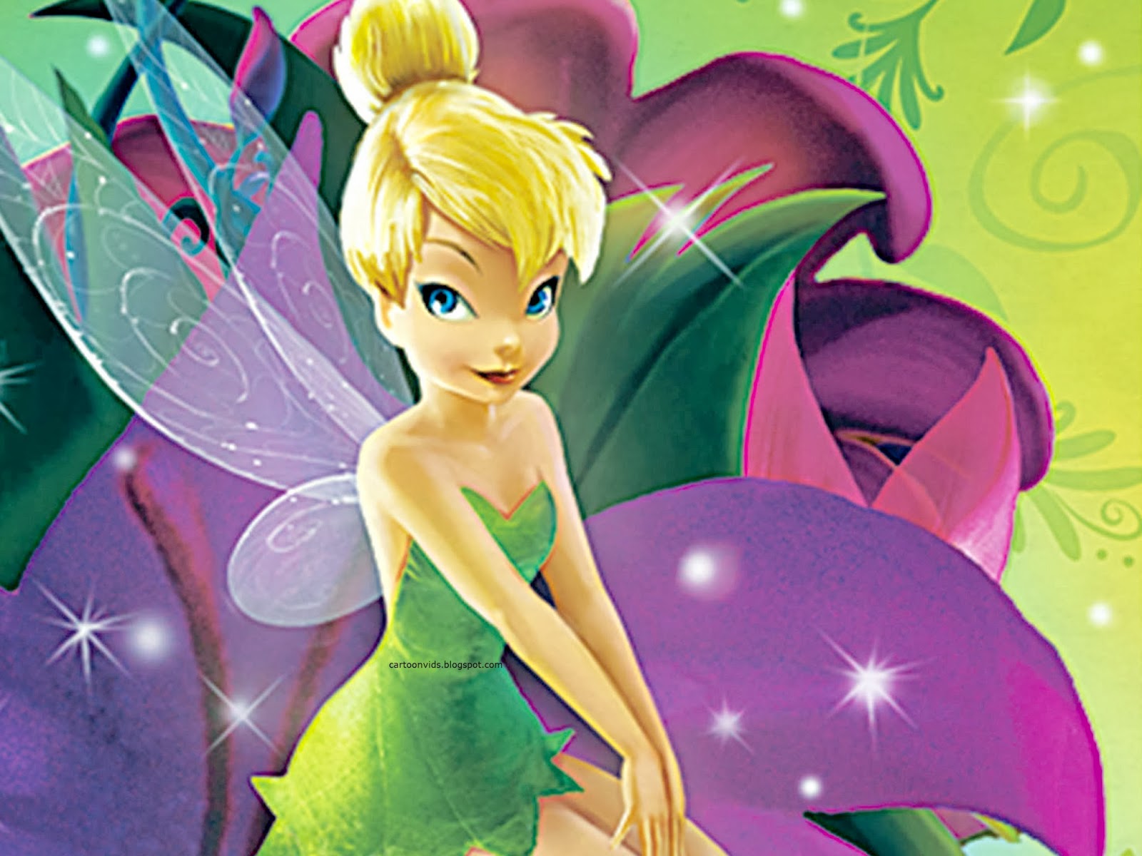 Cartoons Videos Disney Princess Tinkerbell HD Wallaper