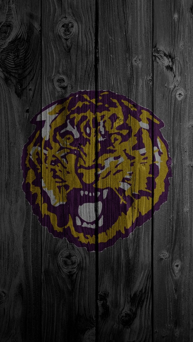 Lsu Tiger Purple iPhone Wallpaper