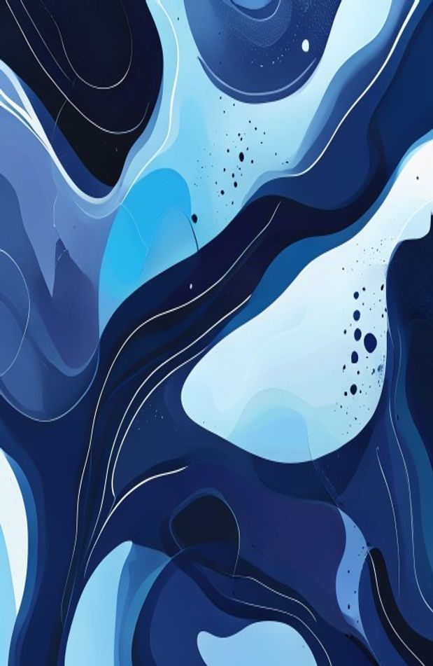 Dark Blue Abstract Wallpaper