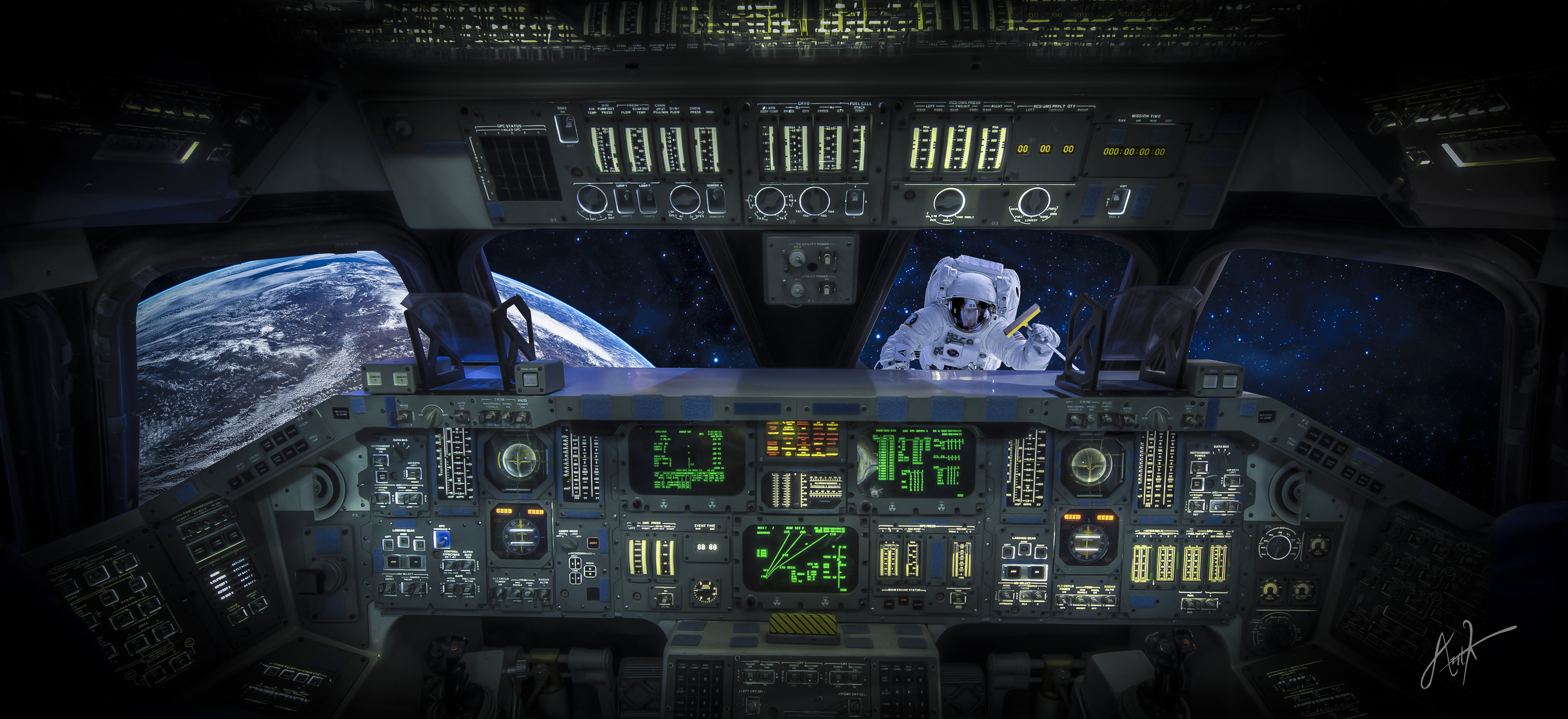 Category Other Tags Cockpit Shuttle Space