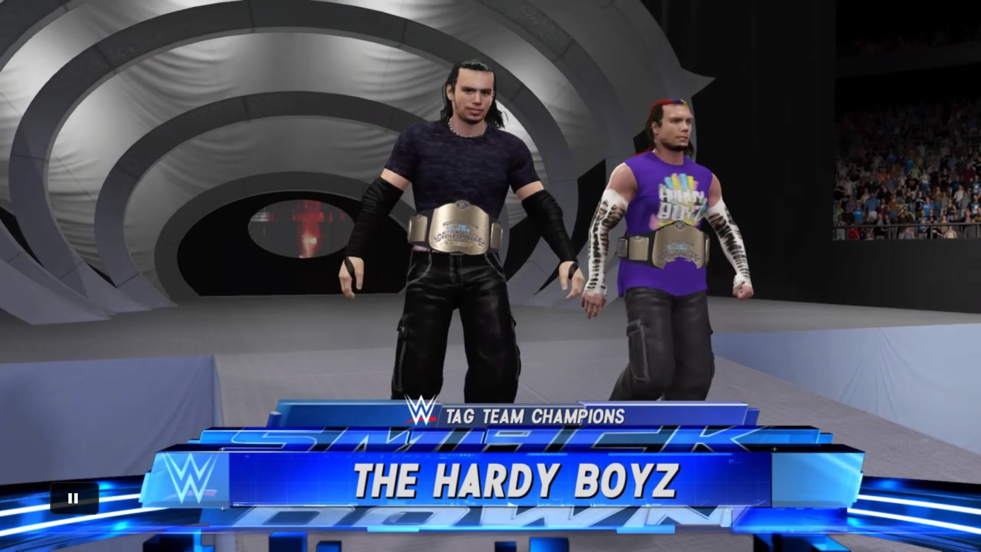 Wwe 2k16 The Hardy Boyz Vs Dudley Wwf