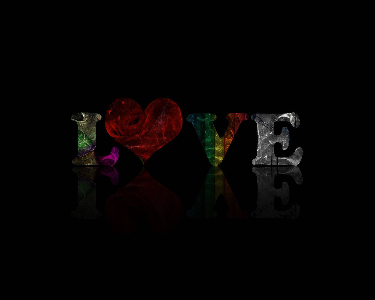 Black Love Wallpaper For Desktop