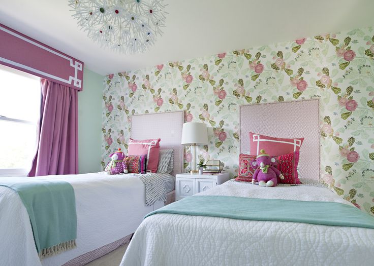 Jamie Lynn Interiors Anthropologie Peony Wallpaper Up The Hill