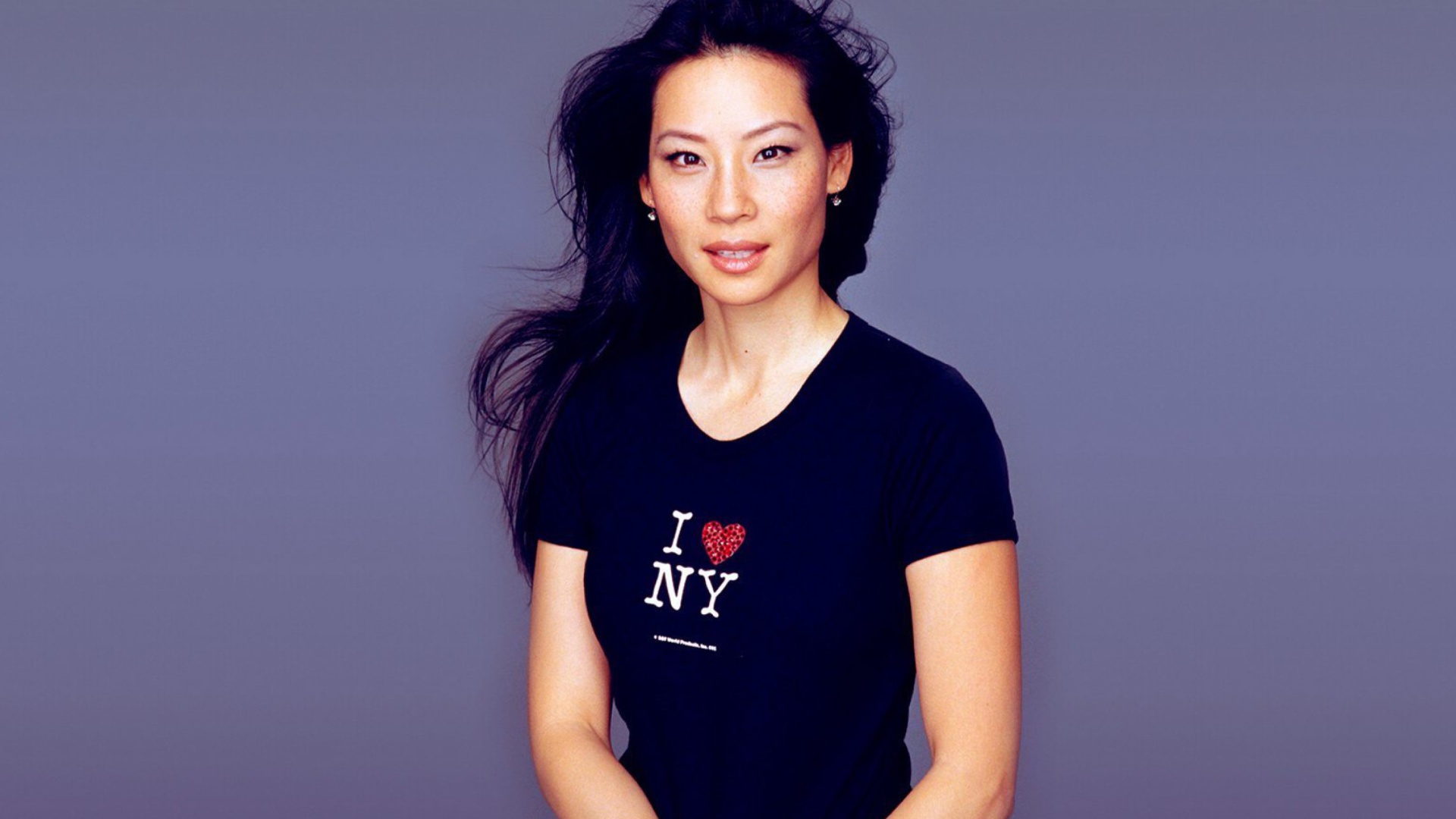 Lucy Liu I Love Ny T Shirt Android Wallpaper