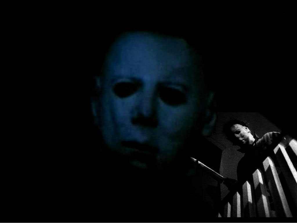 My Free Wallpapers   Movies Wallpaper Halloween   Michael Myers