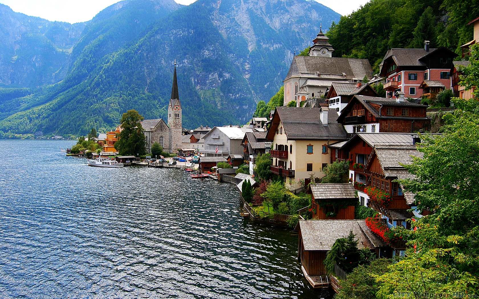 Bad Goisern Sterreich Wallpaper HD Widescreen Bild St Dte F R