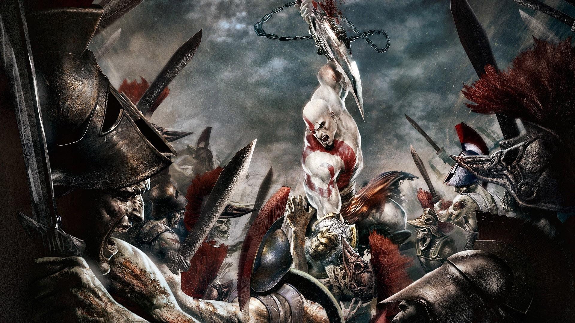 Of Games God War Kratos HD Wallpaper
