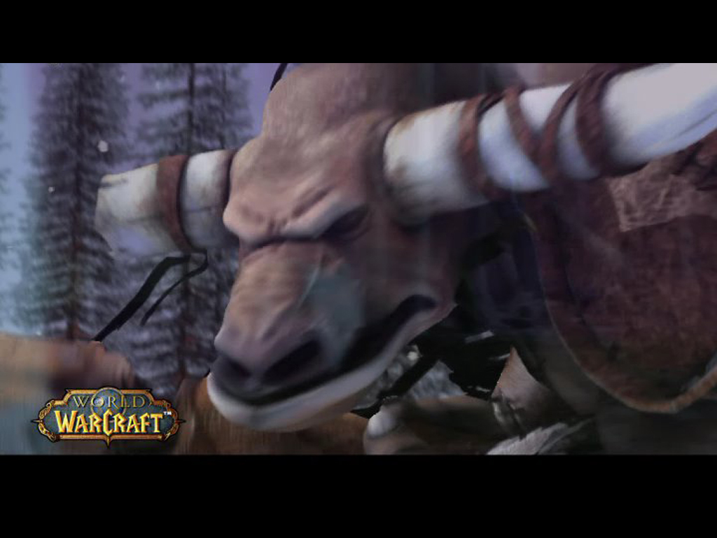 Tauren Face World Warcraft Wallpaper