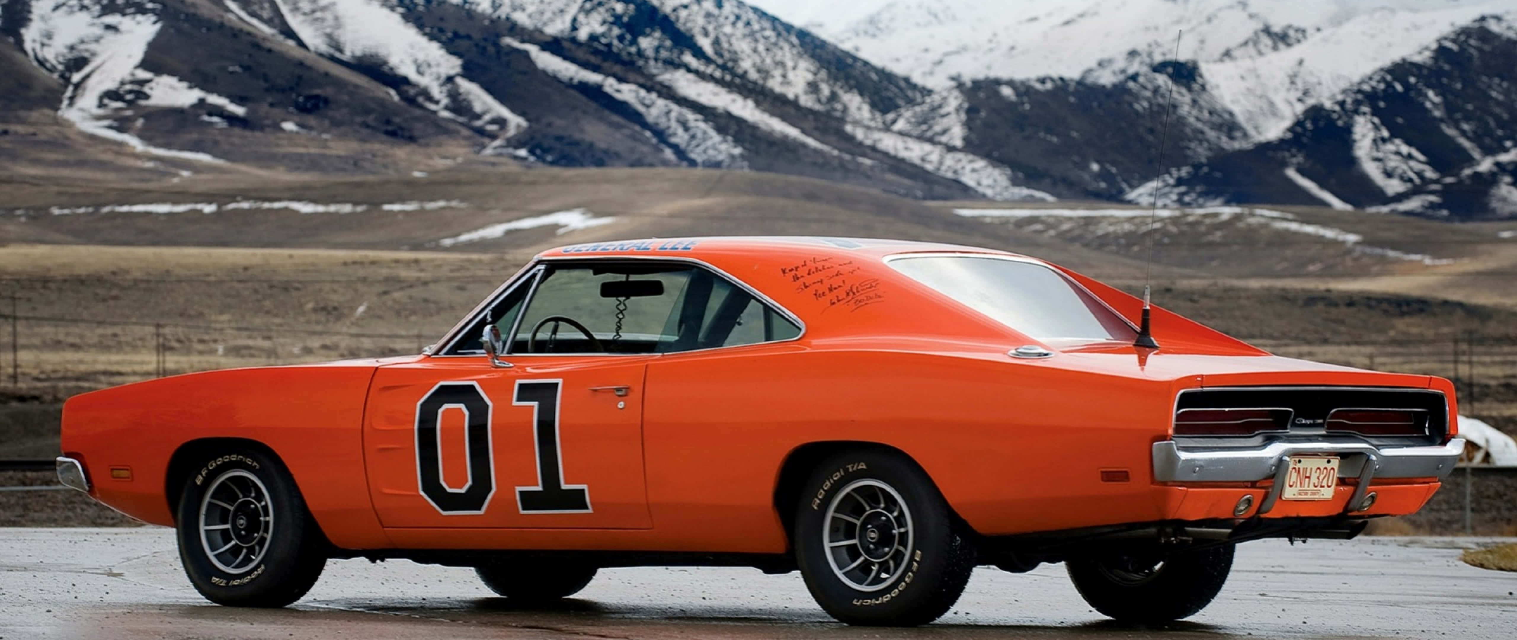General Lee Car X Wallpaper