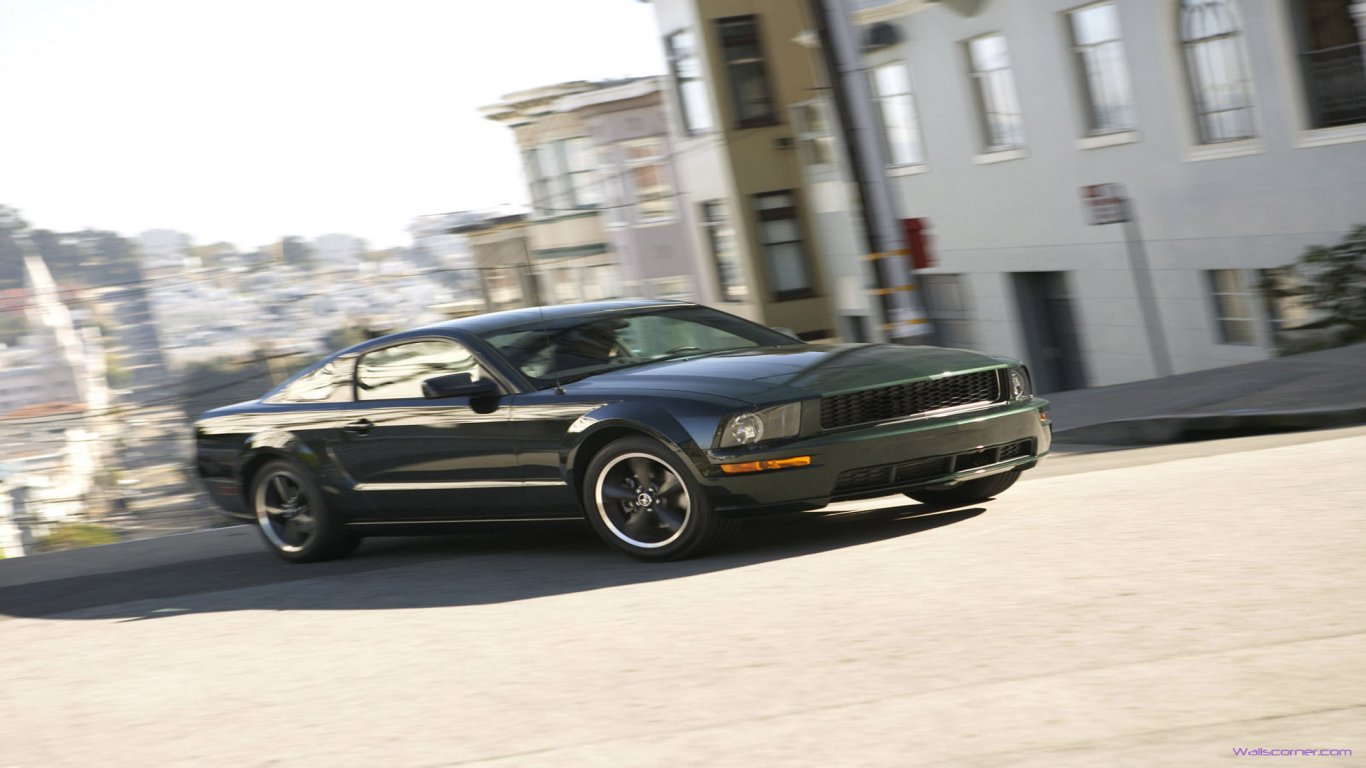 Mustang Bullitt Beauty Ford HD Wallpaper