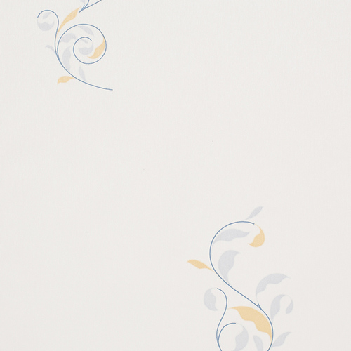 By Color Blues Dancing Notes Wallpaper White Blue Buff Yellow