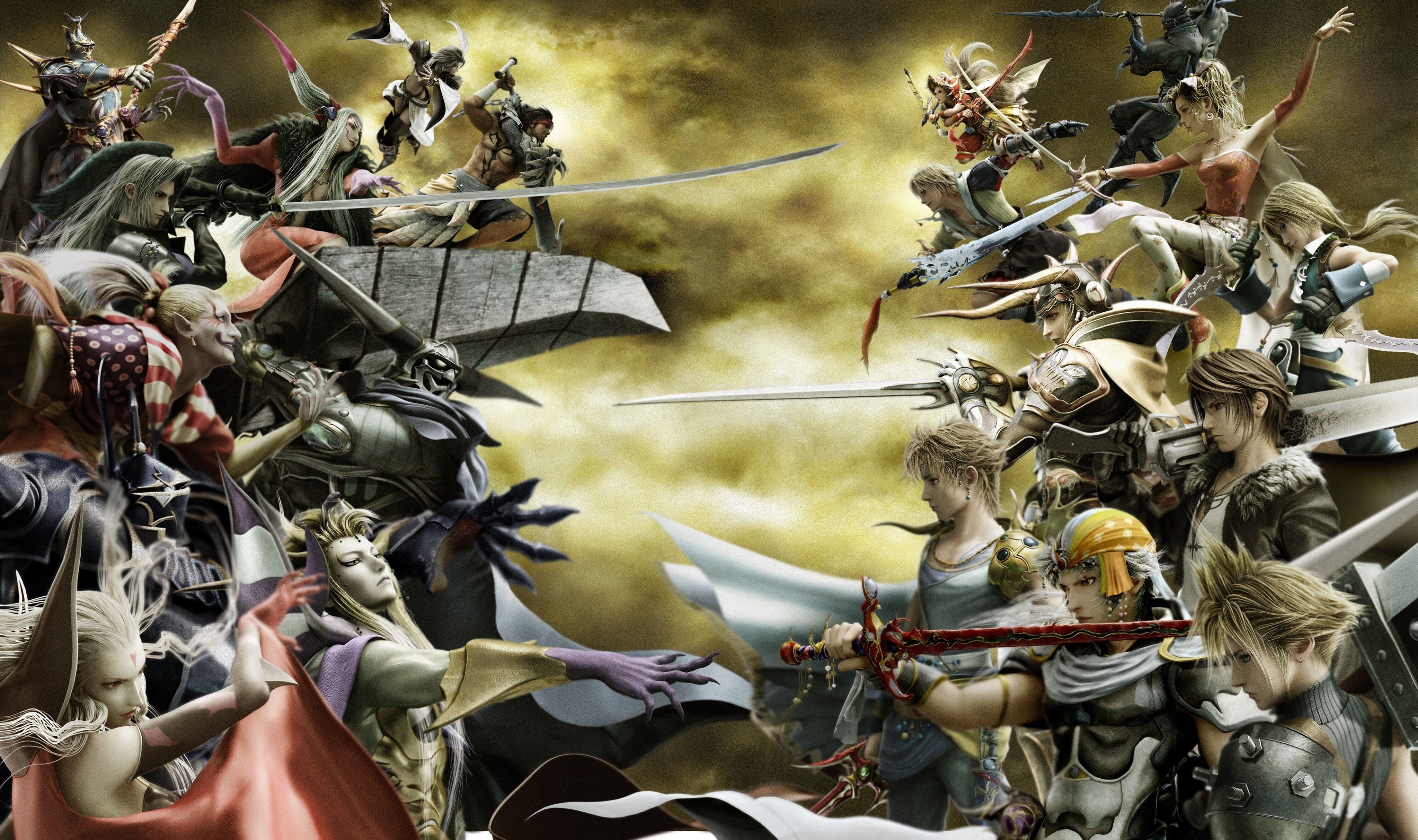 Dissidia Final Fantasy Nt 4k Full HD Wallpaper New