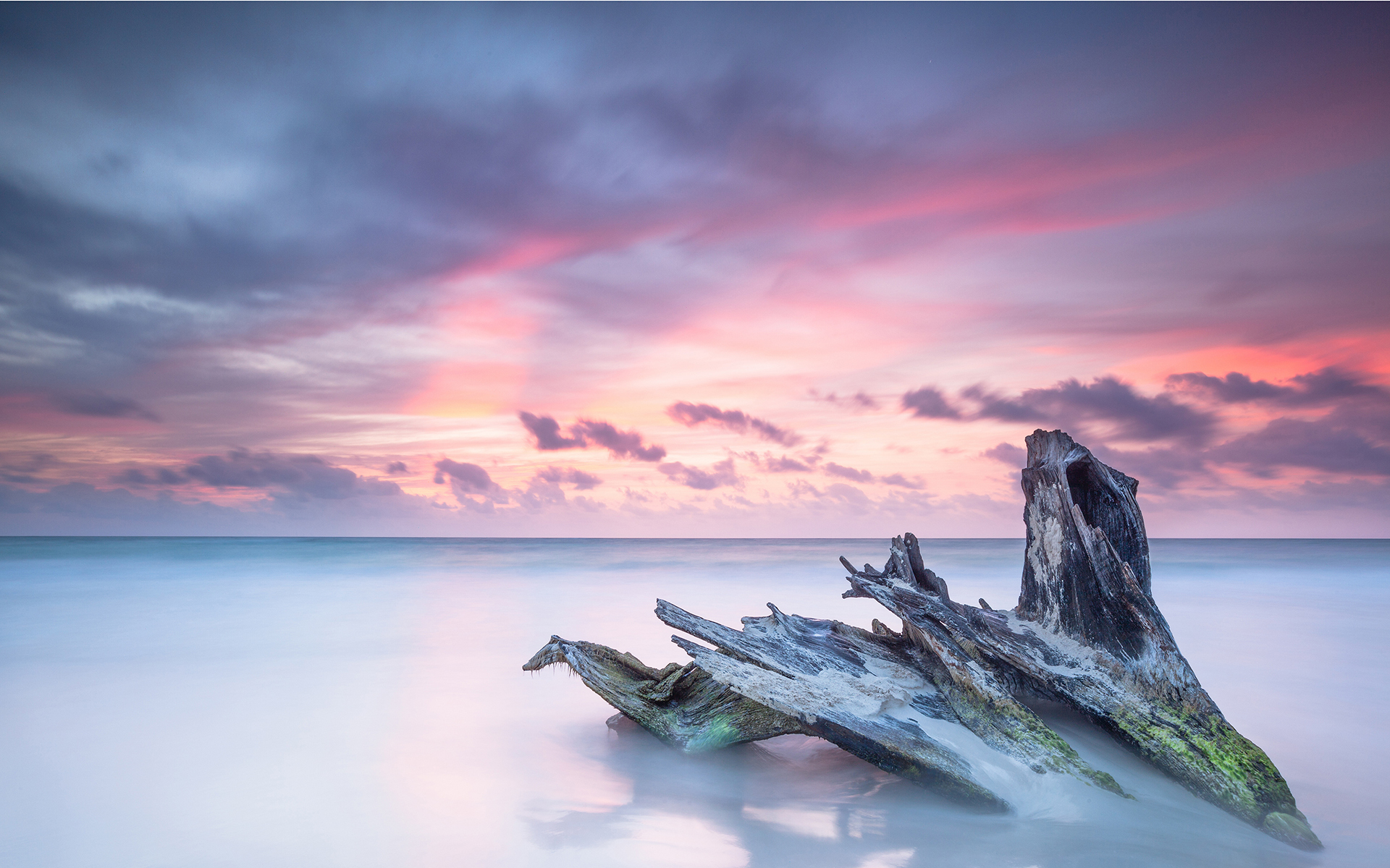 Wallpaper Caribbean Sunrise Ocean Sea Wave Landscapes