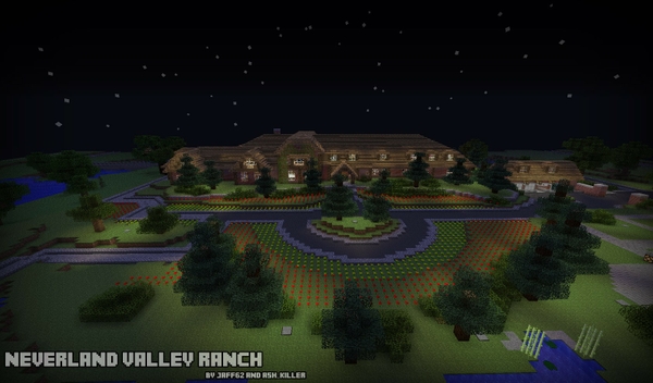 Minecraft Horse Ranch Map