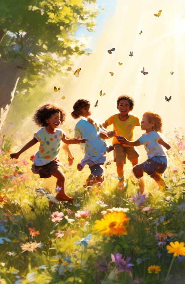 Barefoot Kids Wallpaper