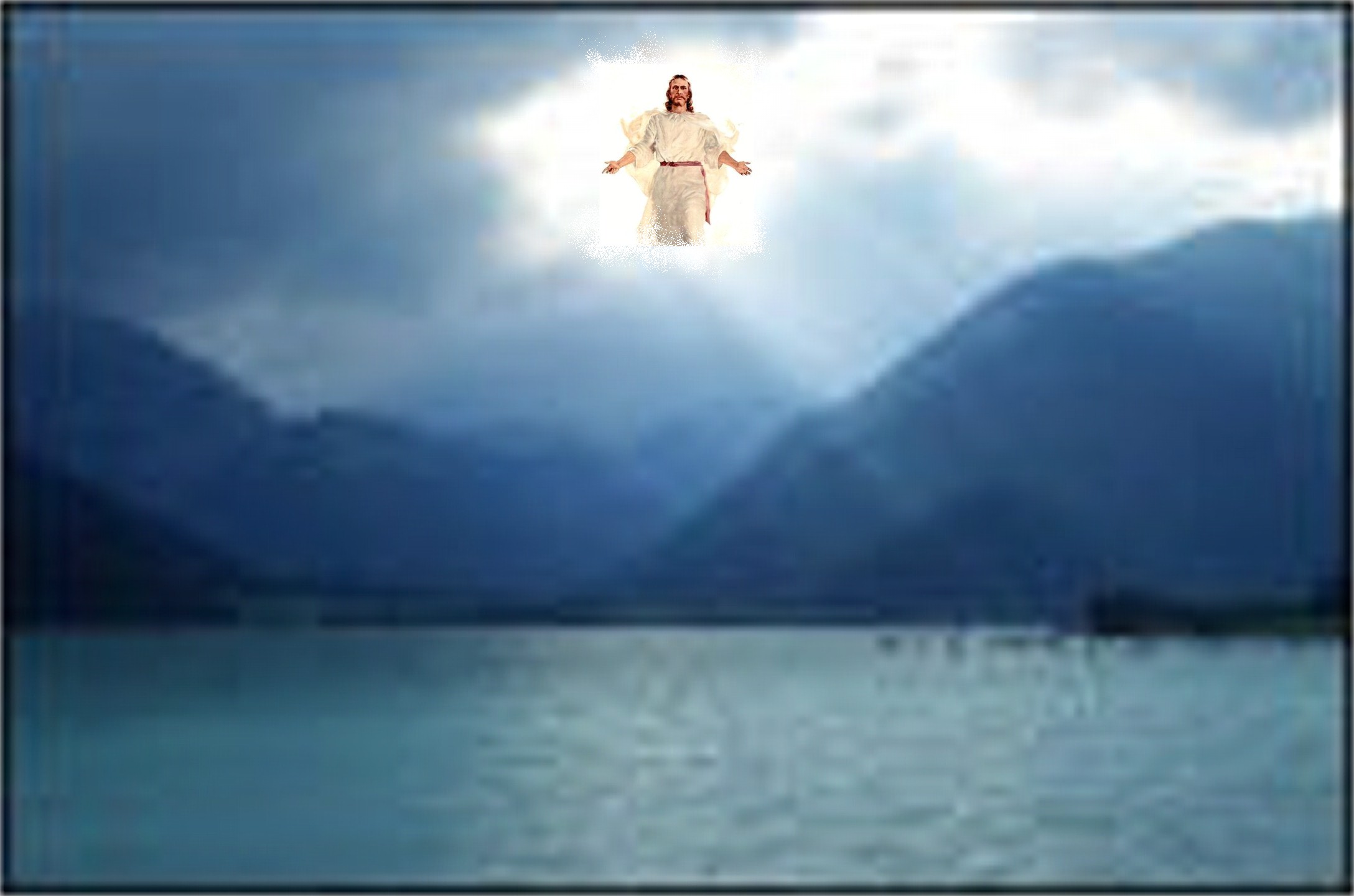 Christ Ing Over The Gentle Sea