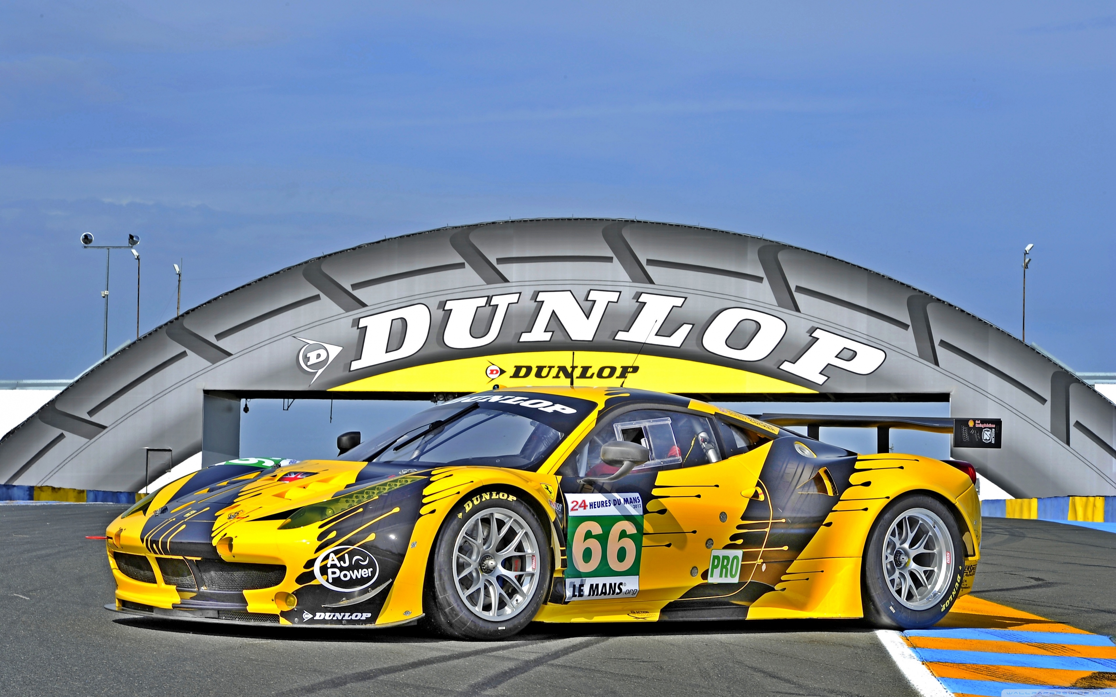 Dunlop Le Mans 4k HD Desktop Wallpaper For Ultra Tv