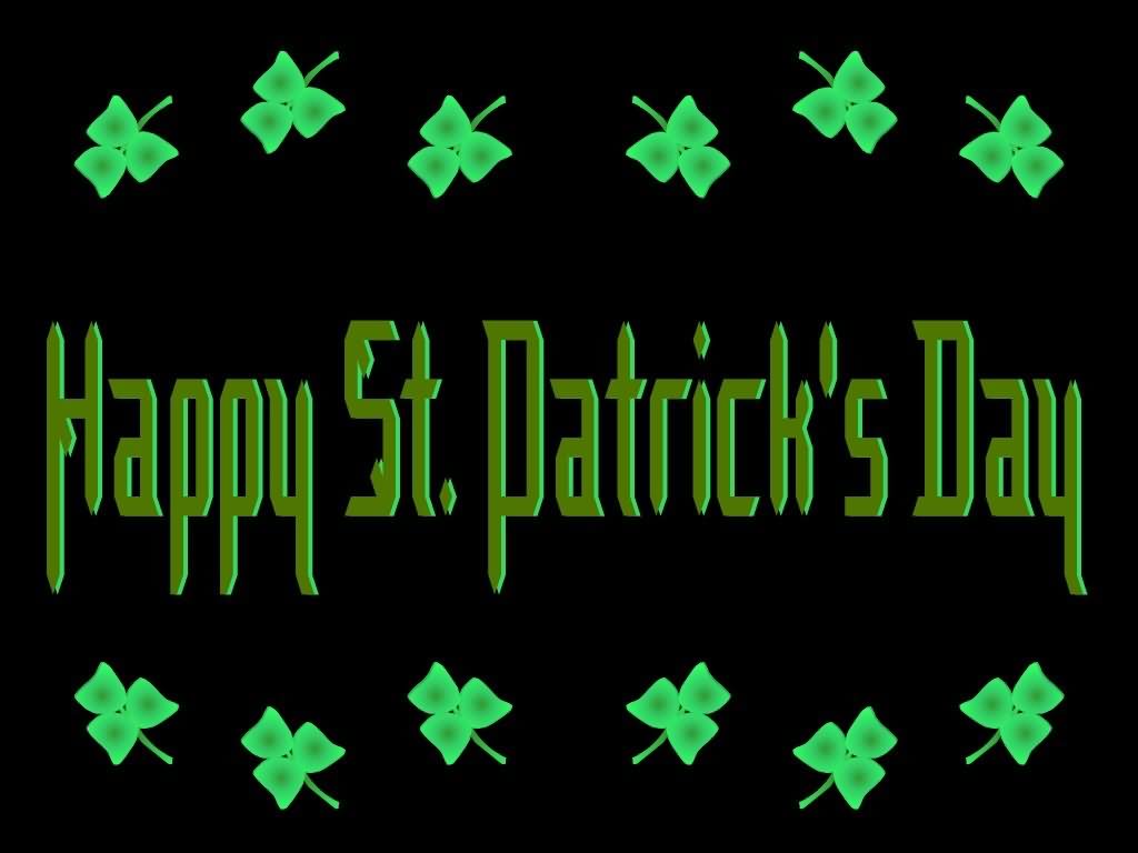 Imagebuddy Happy St Patricks Day Shamrock Wallpaper