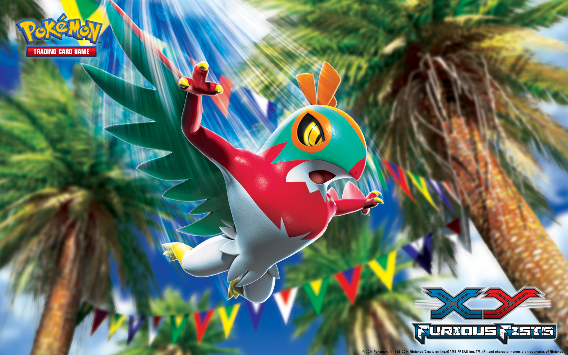 Pokmon Tcg Xyfurious Fists Hawlucha Wallpaper