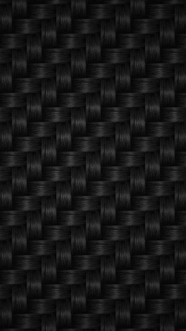 Pattern Thick Weave Black iPhone Wallpaper HD