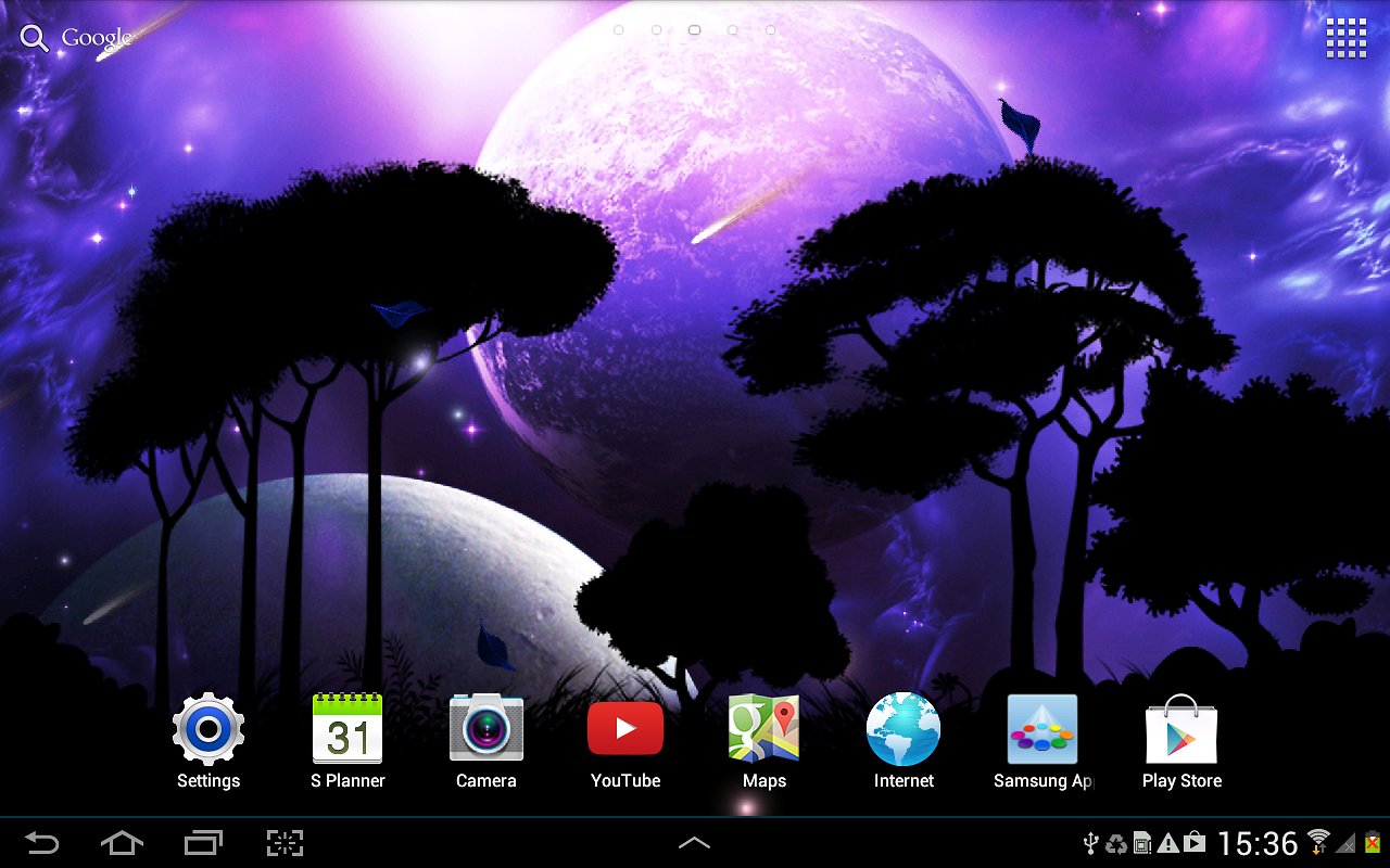 Night Sky Live Wallpaper Applications Android Et Tests Androidpit