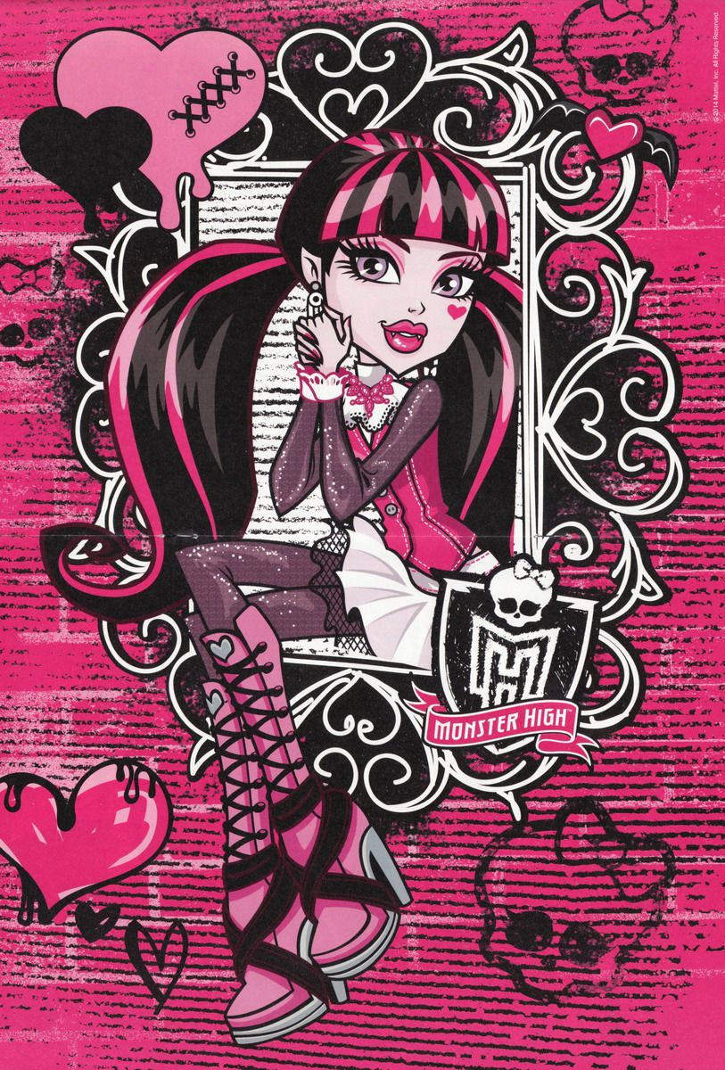 Monster High Draculaura Poster HD Wallpaper