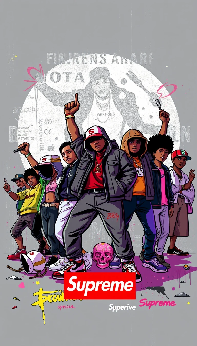 Boondocks Supreme Wallpaper