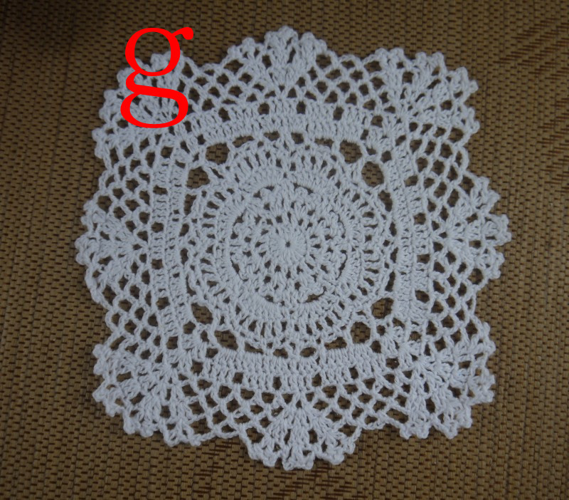 Handmade Crochet Doilies Patterns 20cm Wallpaper Porcelain Pad