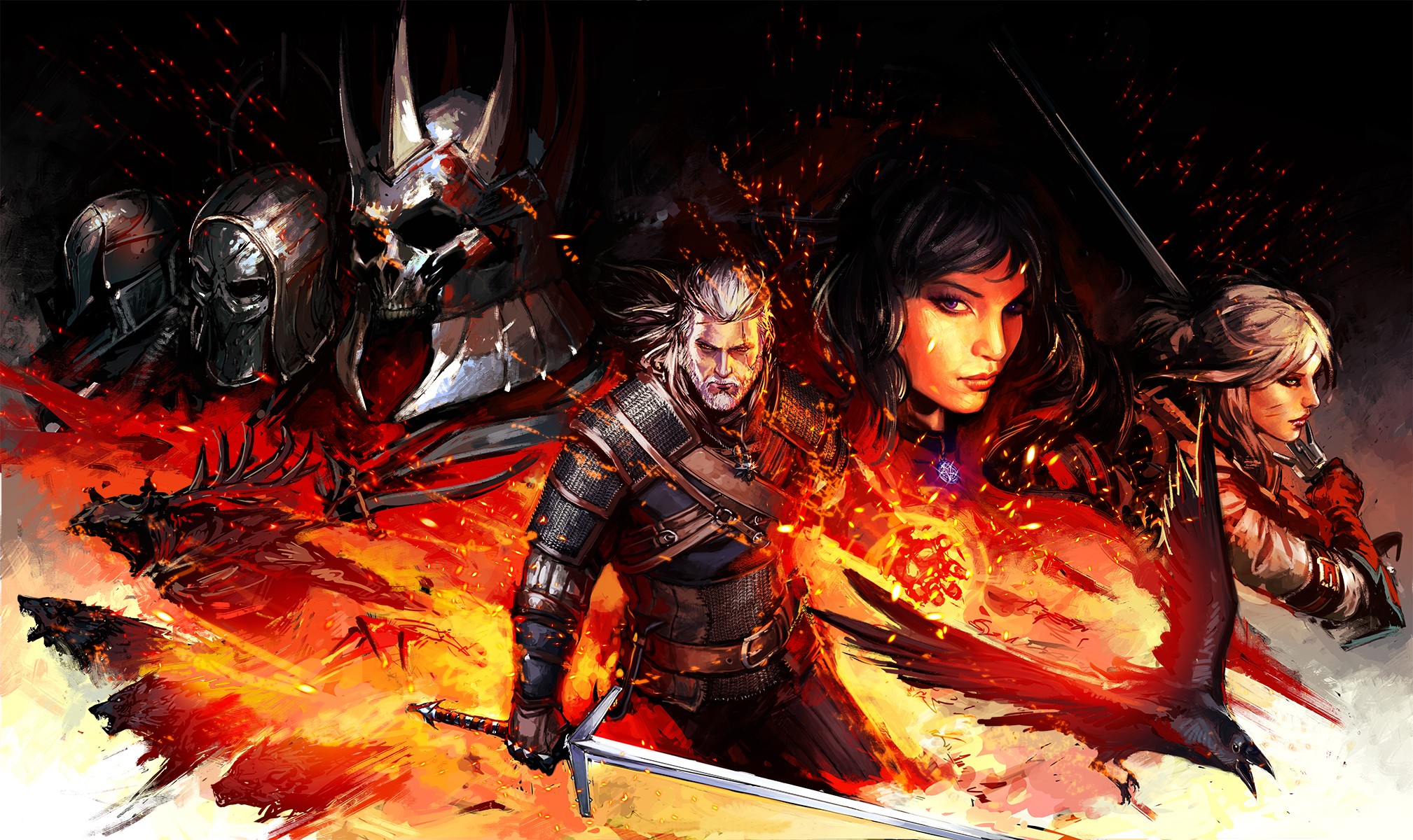 Best The Witcher Art Desktop Wallpaper You Can Use It Of Charge