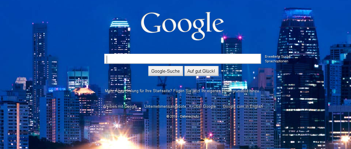 Thus You Can Now Give The Bing Look To Google With Cool Background
