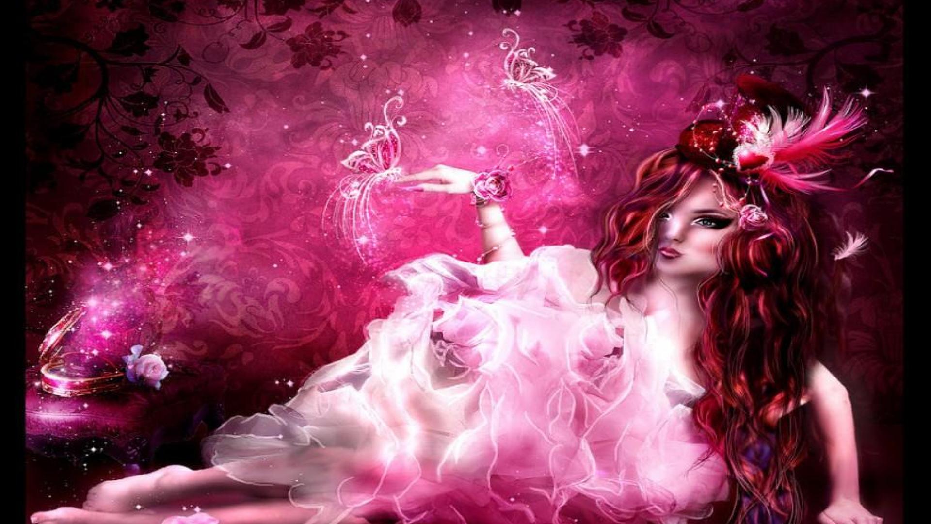 Beautiful Pink Fairies wwwgalleryhipcom   The Hippest Pics