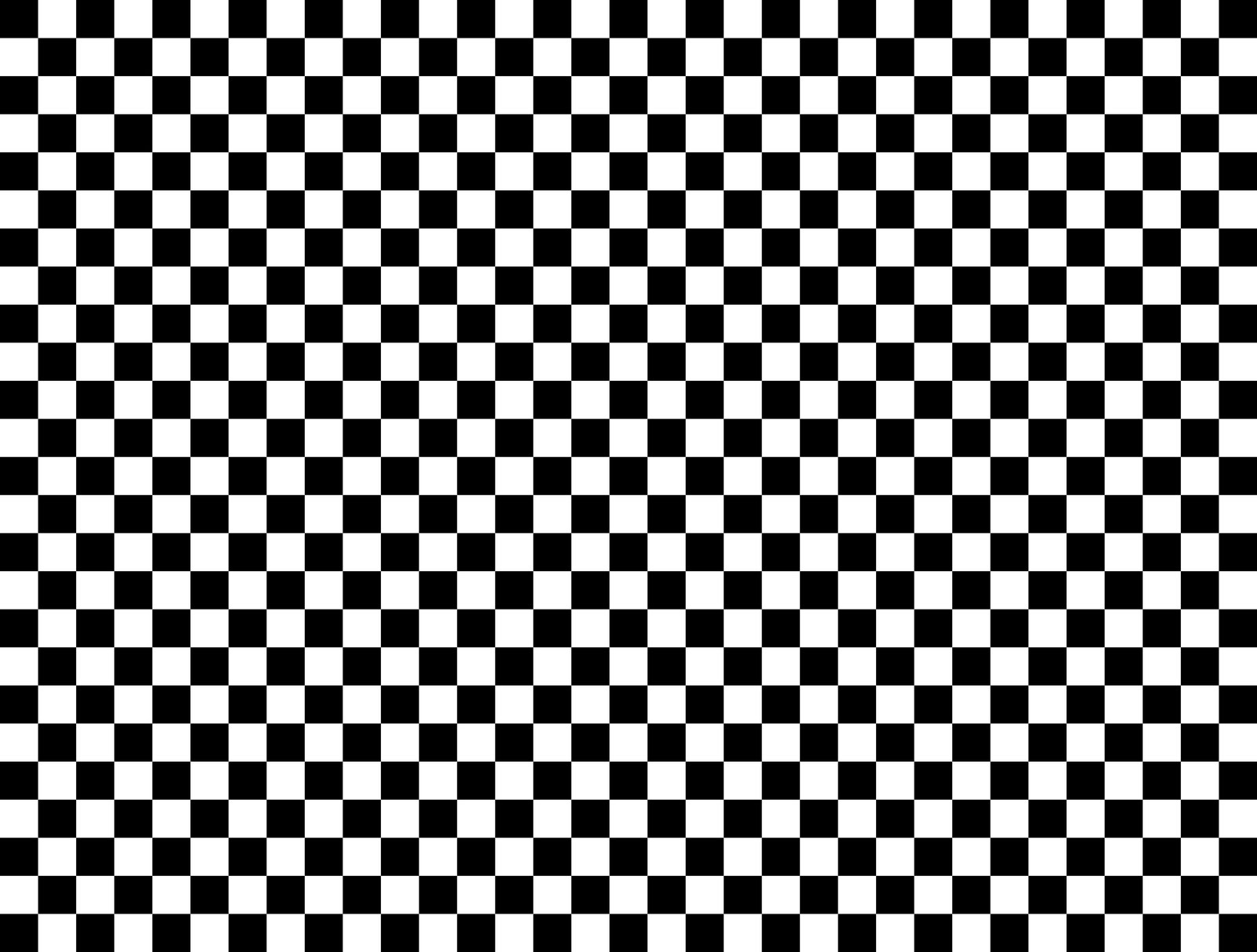 black and white checkerboard