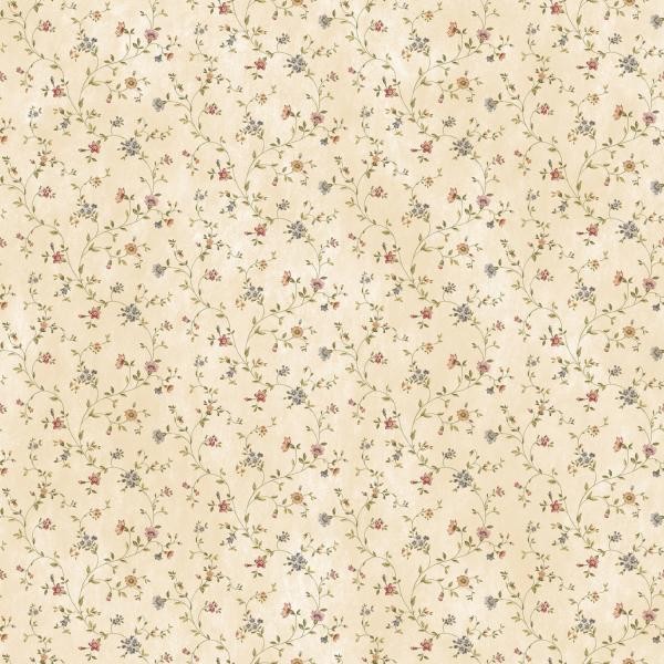 Calico Floral Wallpaper Warehouse