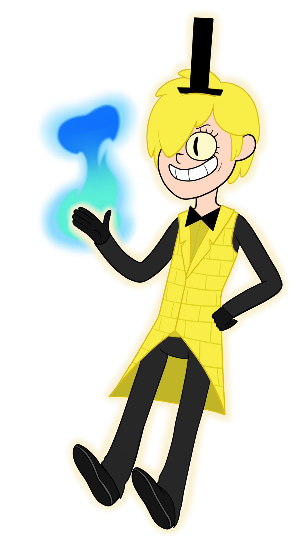 Human Bill Cipher by TheCheeseburger on