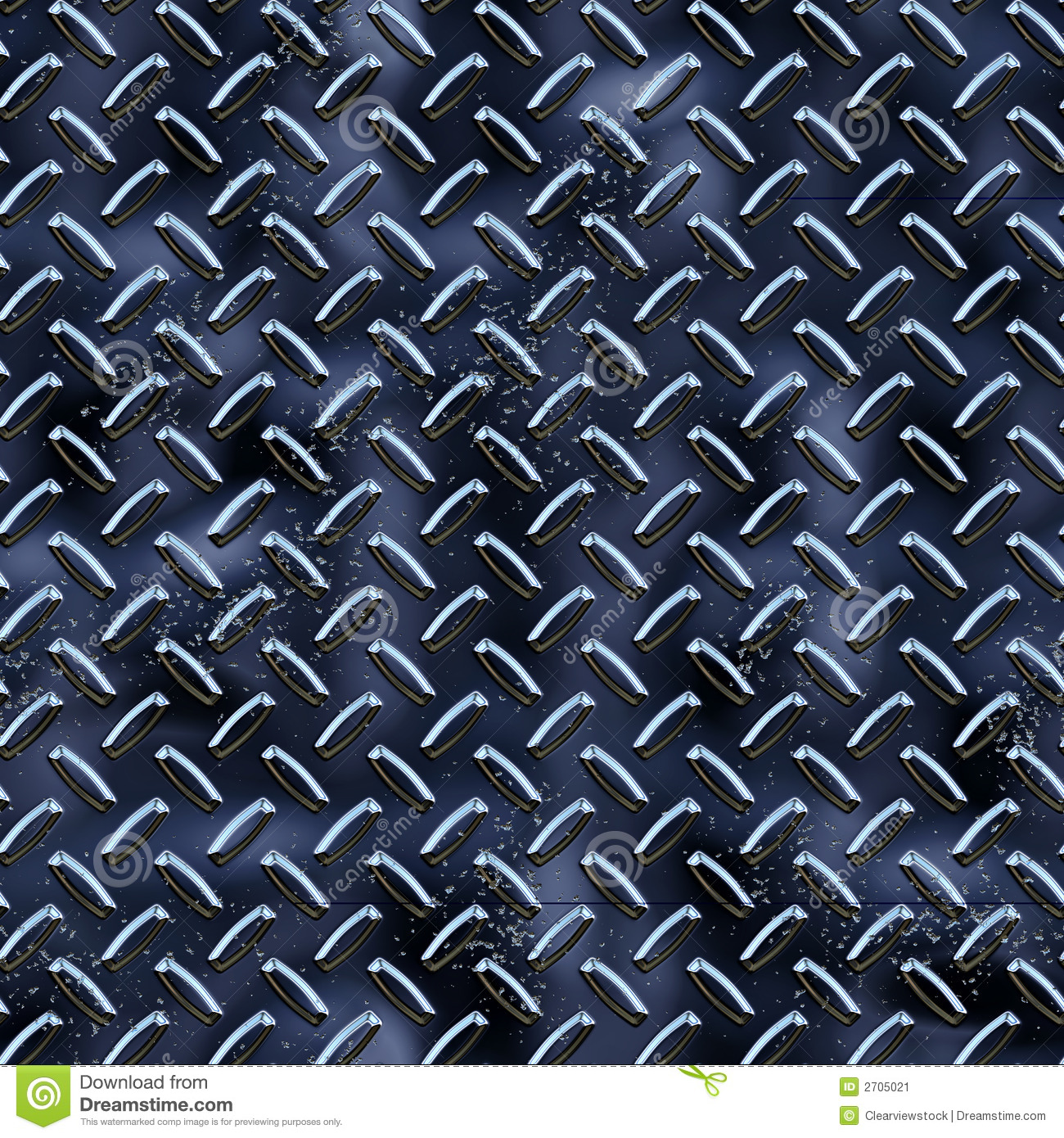 Blue Diamond Checkered Background Black Plate