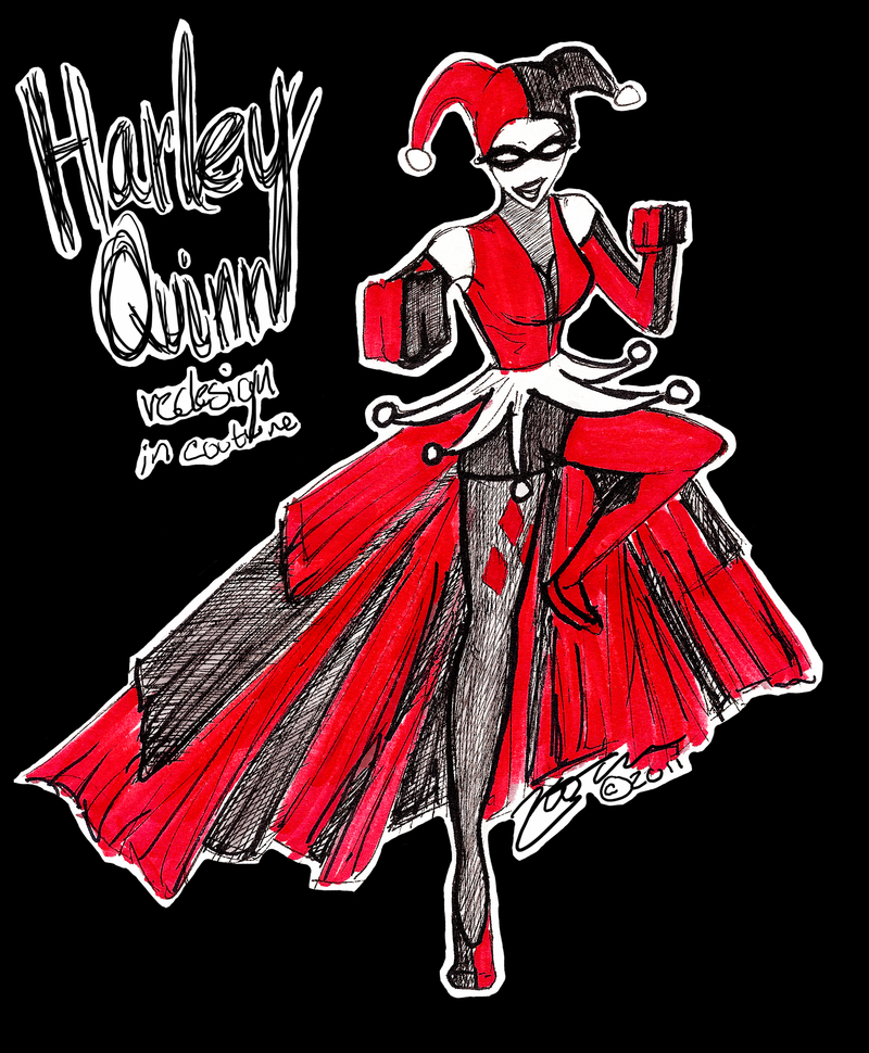 Pin Harley Quinn Redesign