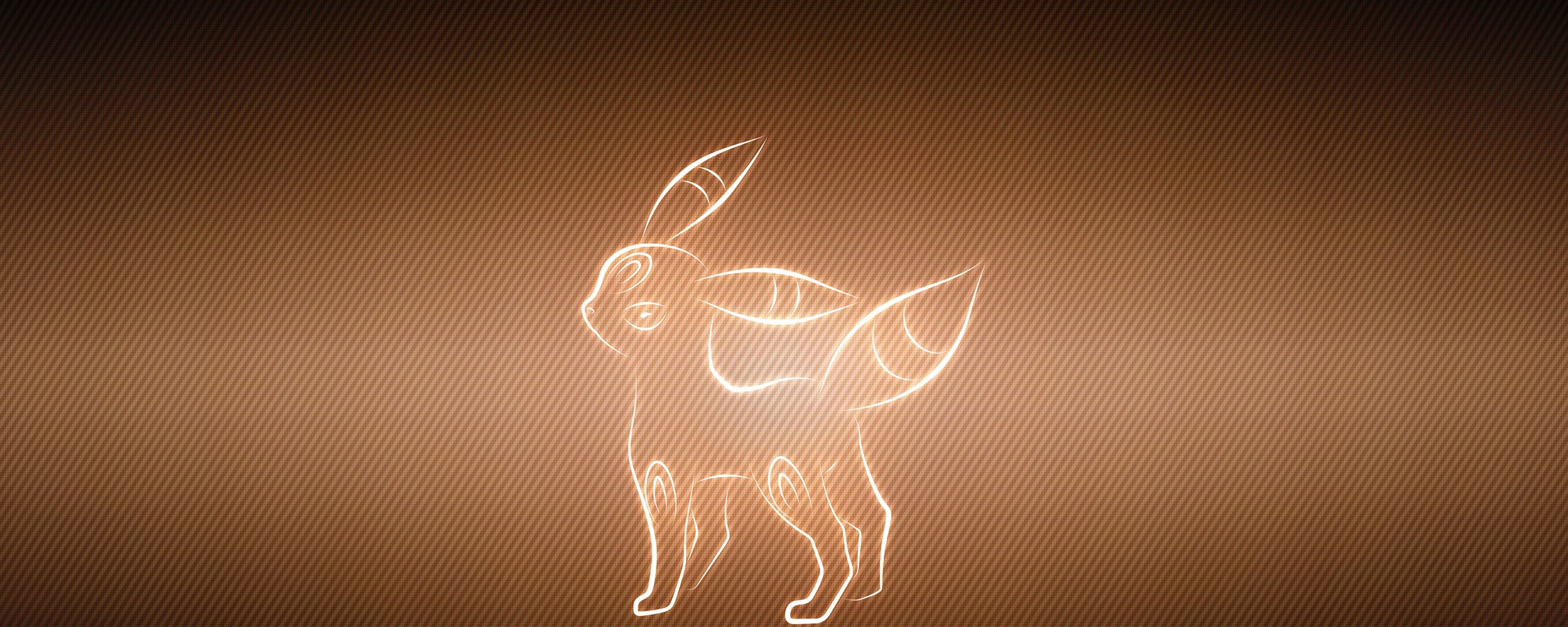 Download Wallpaper 2560x1024 animal umbreon pokemon Dual Monitor