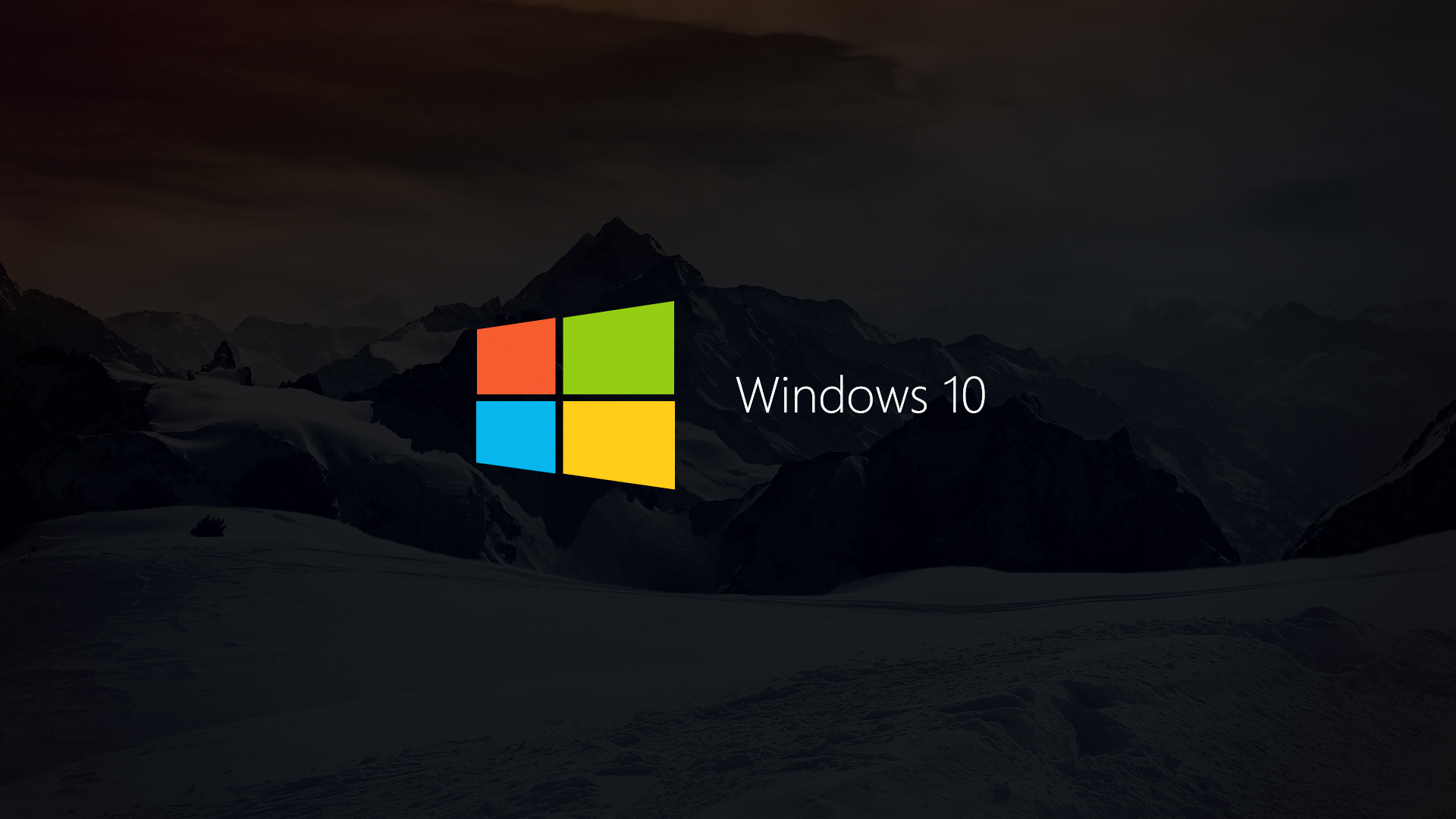 Windows 10 Themed Wallpaper 1920x1080 by Kothanos on