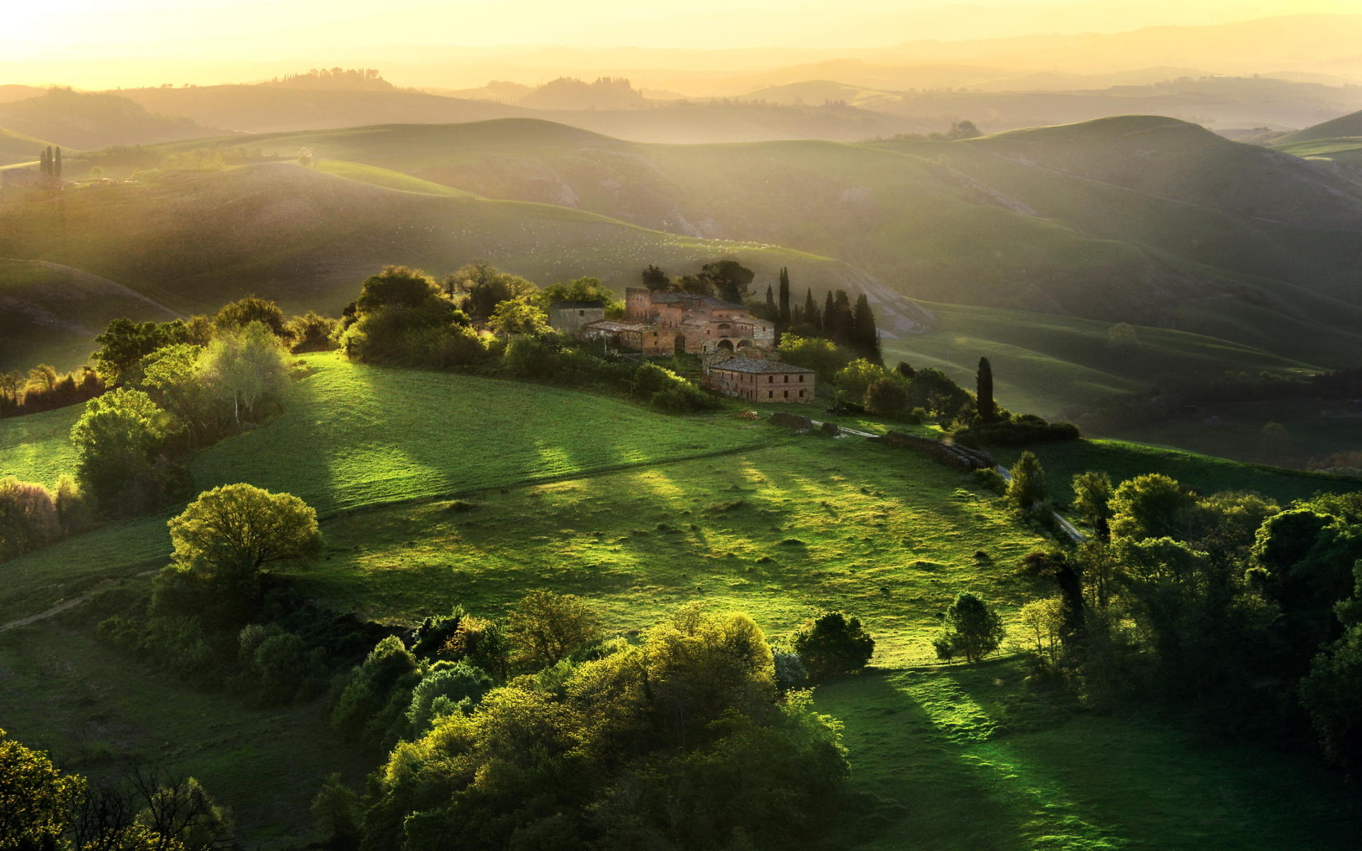 Marvelous Scenery Of Tuscany Italy T K Pradeep Shetty