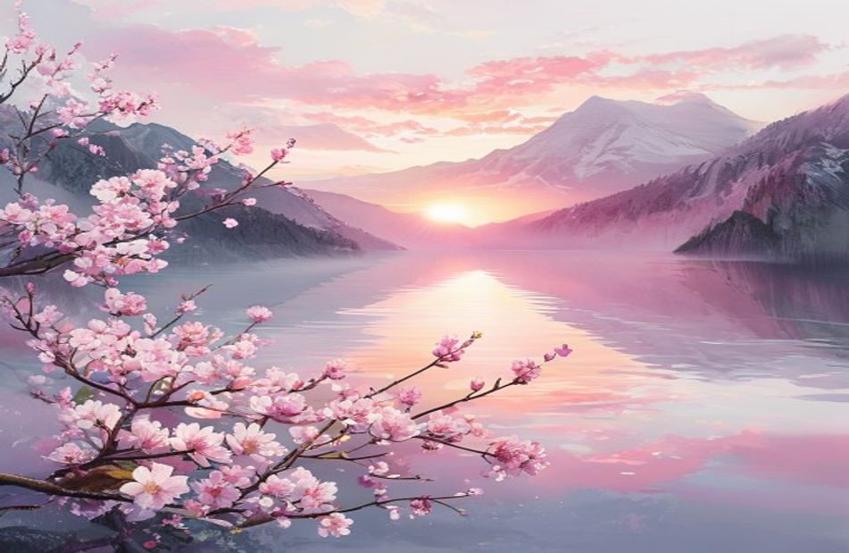 Pink Nature Wallpaper