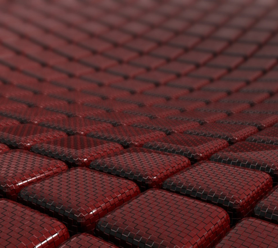 3d Cube Red Black Wallpaper Background Texture Cool