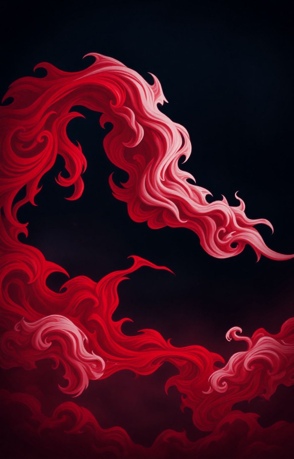 Akatsuki Clouds HD Wallpaper