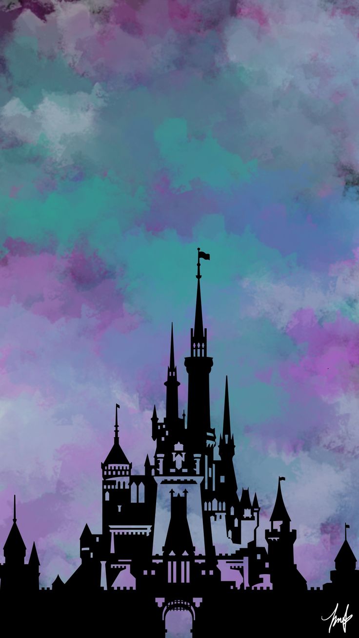 Disney Castle iPhone Wallpaper Lock Screen