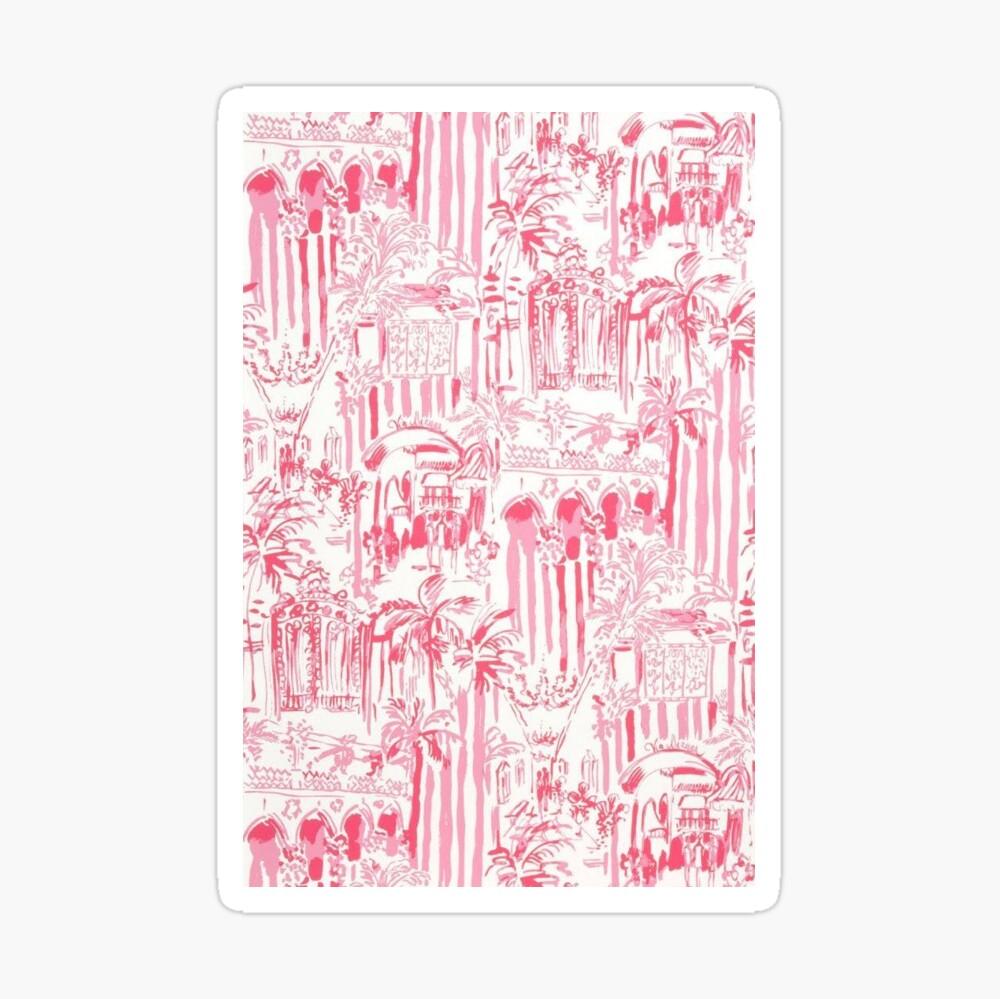 Pink Preppy Wallpaper iPhone Case For Sale Ianpeach