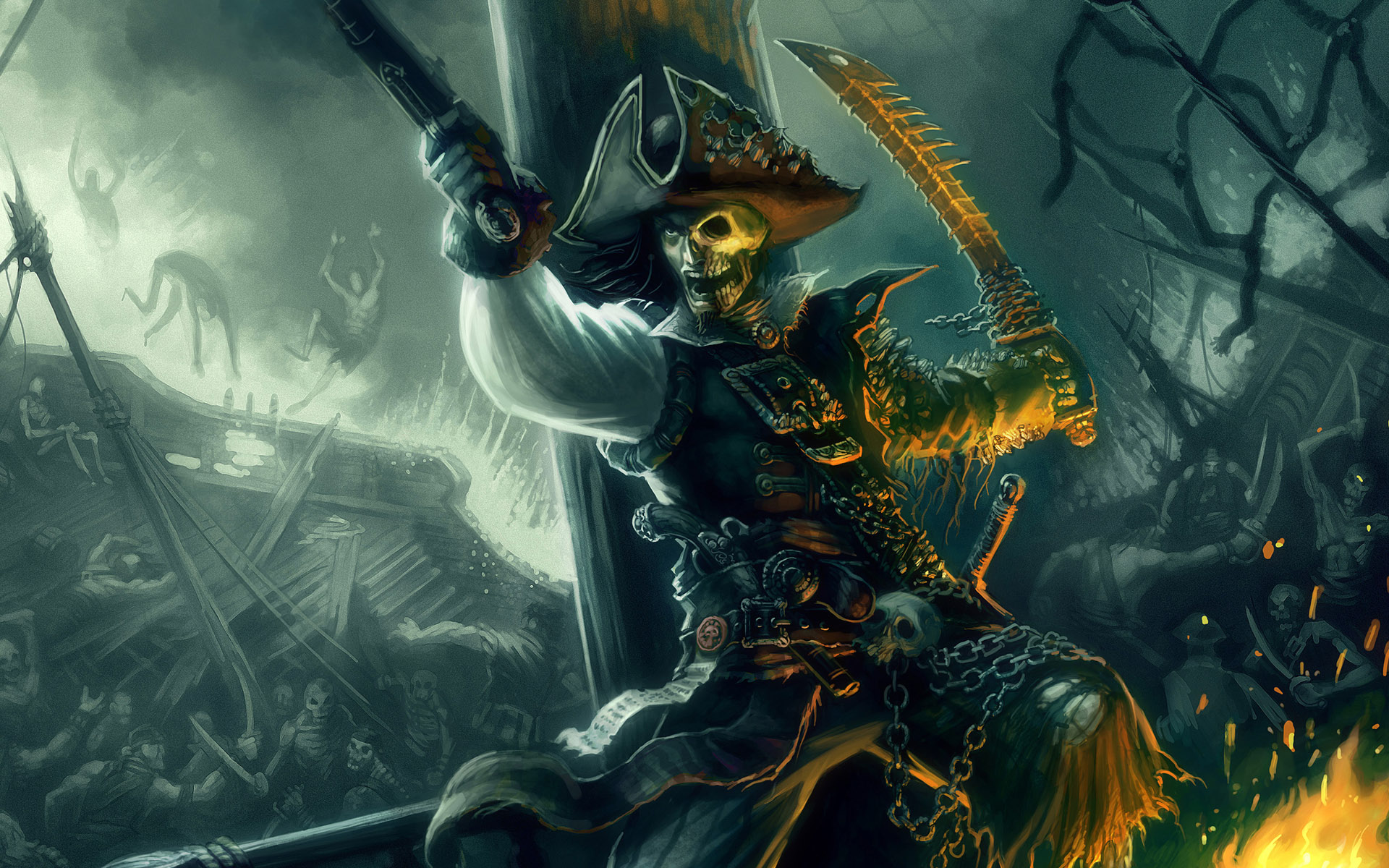 Pirate Wallpapers Free Undead Pirate HD Wallpapers Undead Pirate
