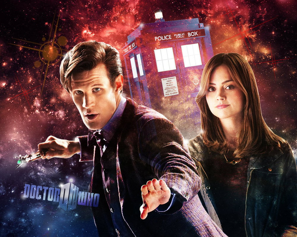 Doctor Who Wallpaper   11th Doctor and Clara by WERA1166 999x799