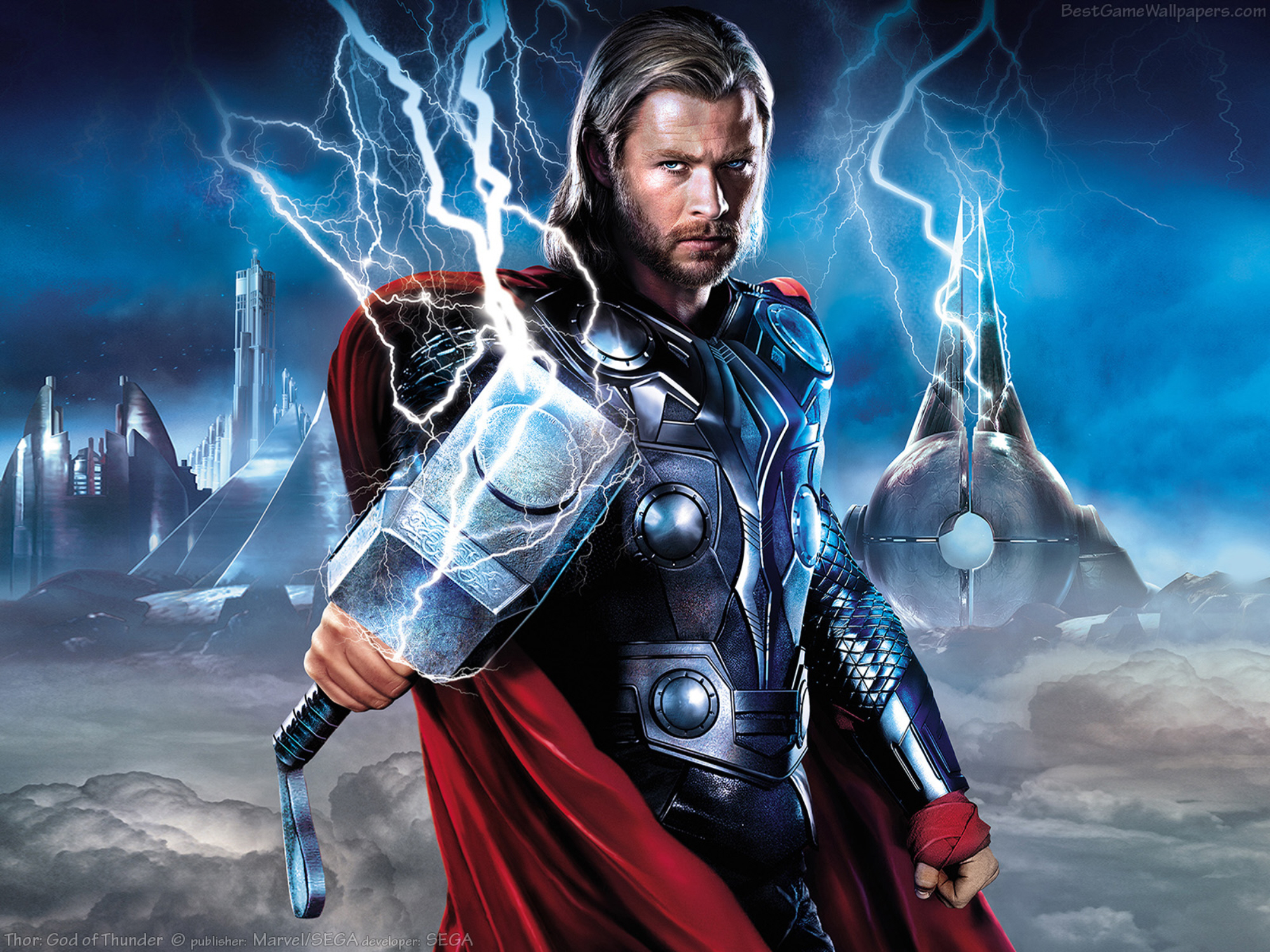 Enjoy This Thor Background Marvel Wallpaper