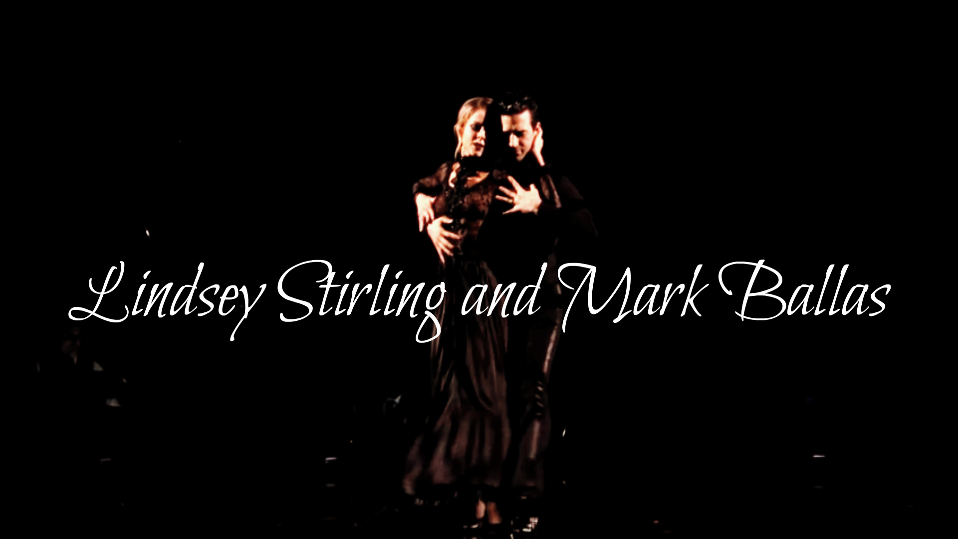 Lindsey Stirling And Mark Ballas Wallpaper